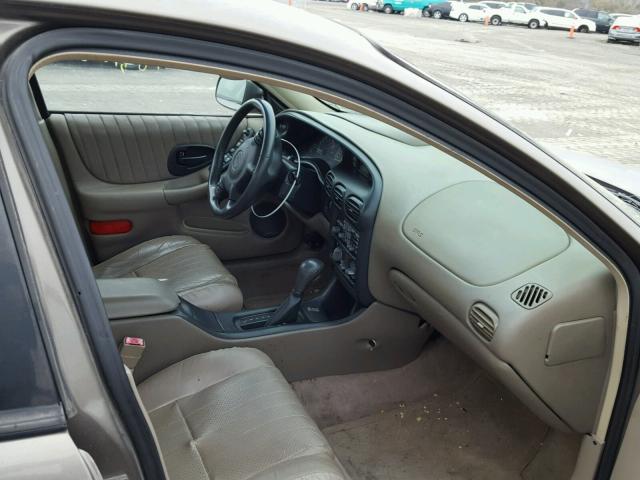 1G2WP52K81F203805 - 2001 PONTIAC GRAND PRIX BROWN photo 5