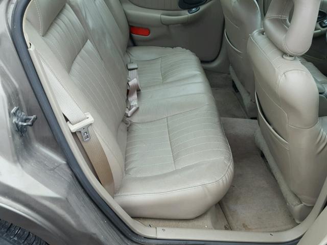 1G2WP52K81F203805 - 2001 PONTIAC GRAND PRIX BROWN photo 6