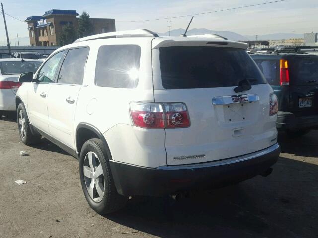 1GKKVSED6BJ233402 - 2011 GMC ACADIA SLT Ağ foto 3