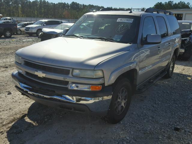 3GNFK16Z14G181151 - 2004 CHEVROLET SUBURBAN K GRAY photo 2