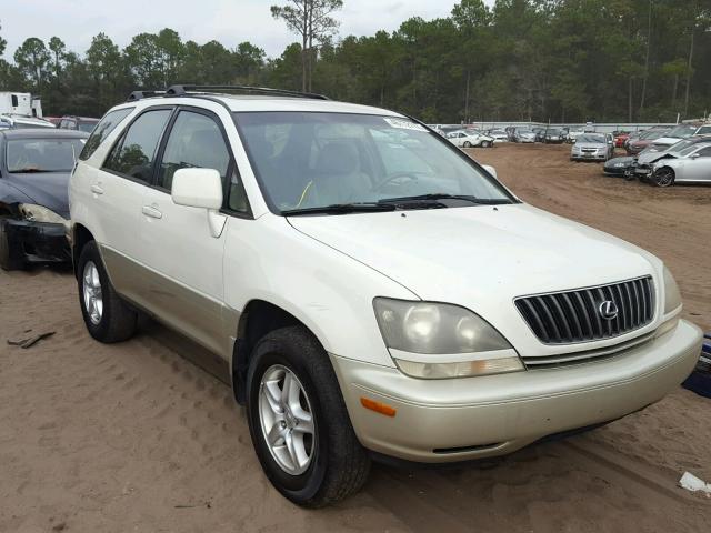 JT6HF10U4Y0100518 - 2000 LEXUS RX 300 WHITE photo 1