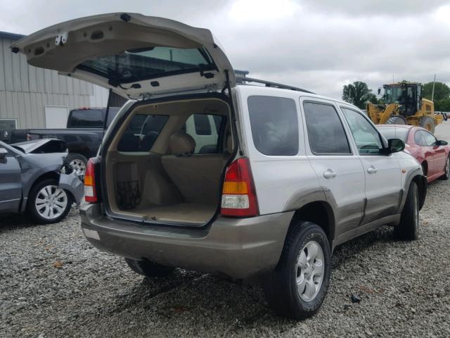 4F2CZ96144KM24296 - 2004 MAZDA TRIBUTE ES 白色 照片 4