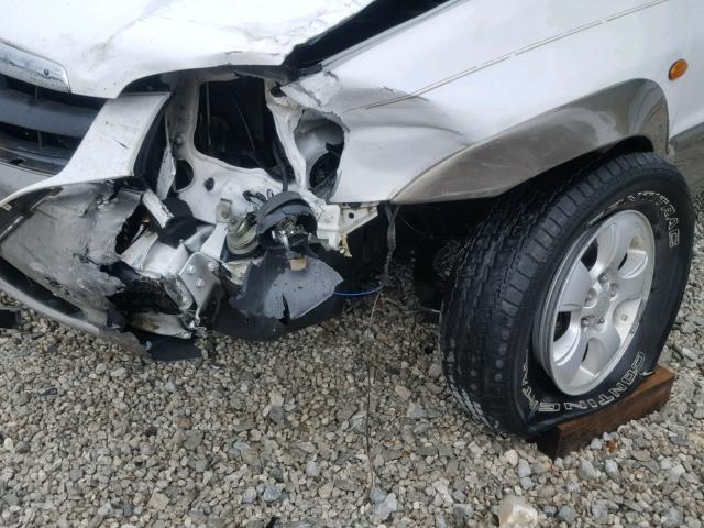 4F2CZ96144KM24296 - 2004 MAZDA TRIBUTE ES 白色 照片 9