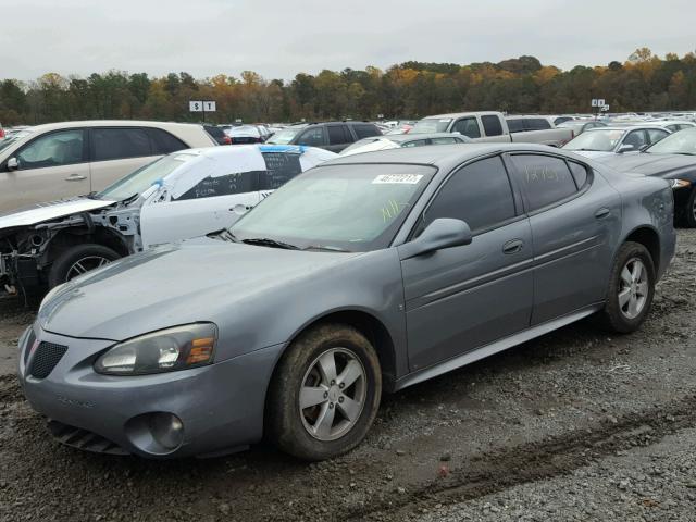2G2WP552081163989 - 2008 PONTIAC GRAND PRIX GRAY photo 2
