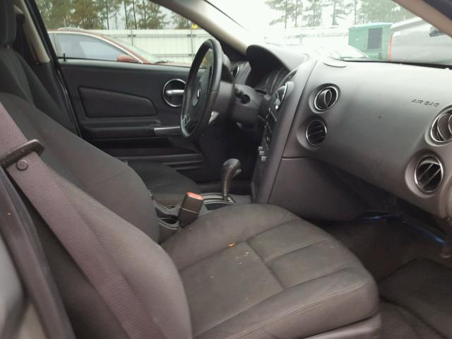 2G2WP552081163989 - 2008 PONTIAC GRAND PRIX GRAY photo 5