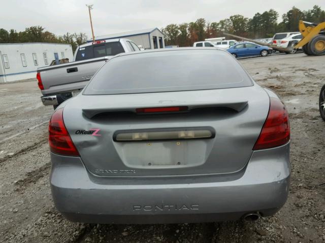 2G2WP552081163989 - 2008 PONTIAC GRAND PRIX GRAY photo 9