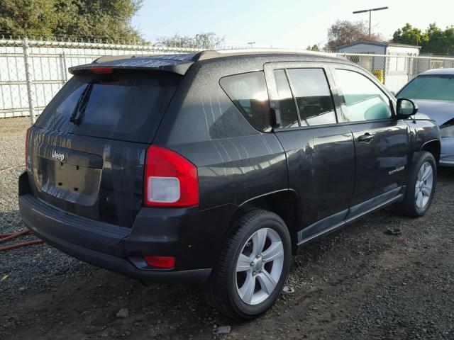 1J4NF1FB8BD164492 - 2011 JEEP COMPASS SP BLACK photo 4