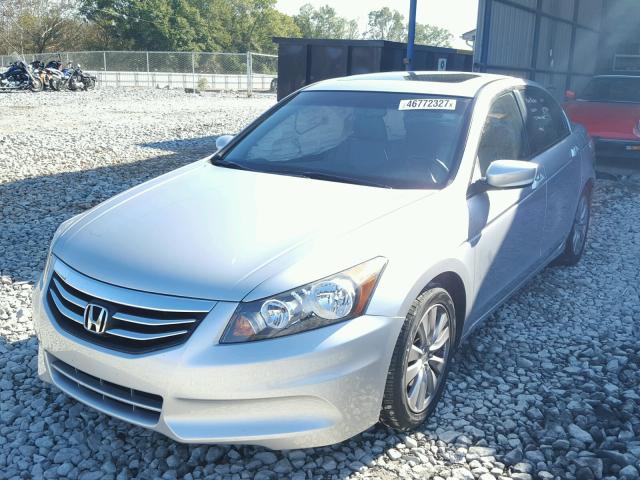 1HGCP2F86CA084052 - 2012 HONDA ACCORD EXL SILVER photo 2