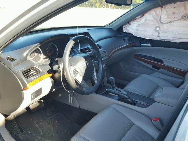 1HGCP2F86CA084052 - 2012 HONDA ACCORD EXL SILVER photo 5