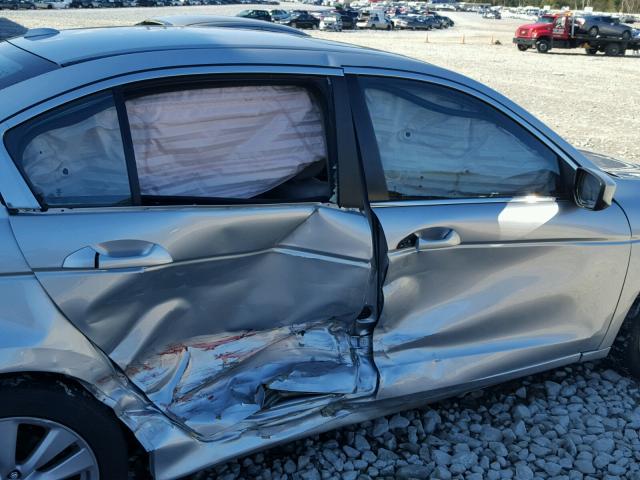 1HGCP2F86CA084052 - 2012 HONDA ACCORD EXL SILVER photo 9