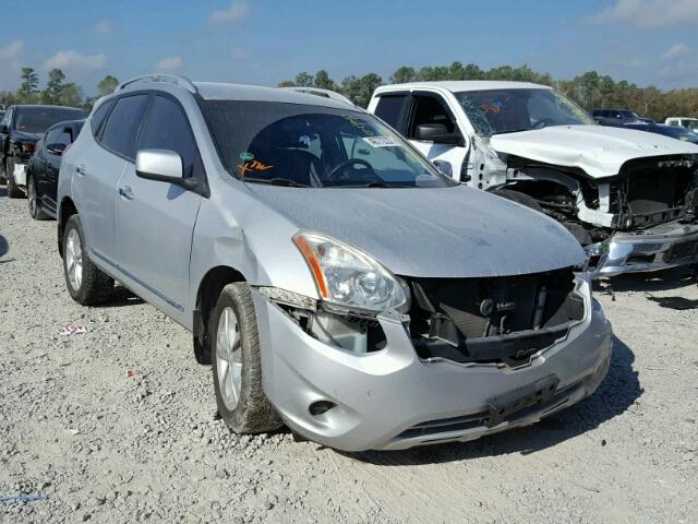 JN8AS5MT5CW606349 - 2012 NISSAN ROGUE S SILVER photo 1