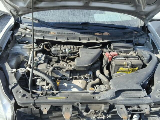 JN8AS5MT5CW606349 - 2012 NISSAN ROGUE S SILVER photo 7