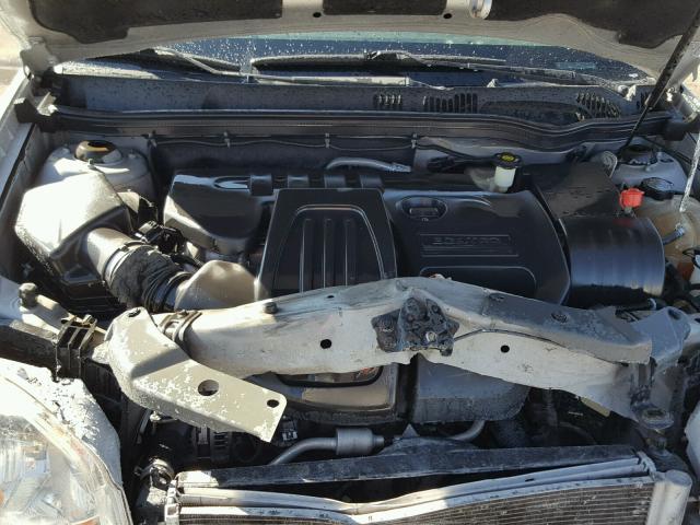 1G1AL12F357612929 - 2005 CHEVROLET COBALT LS SILVER photo 7