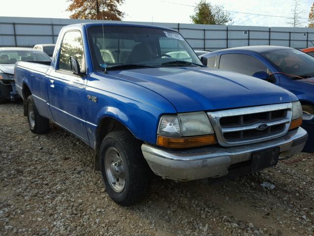 1FTYR10C3WUC64761 - 1998 FORD RANGER BLUE photo 1