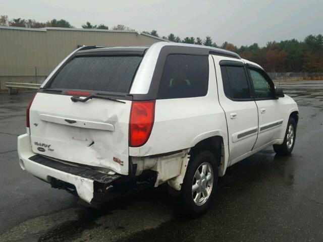 1GKET12S246170952 - 2004 GMC ENVOY XUV WHITE photo 4