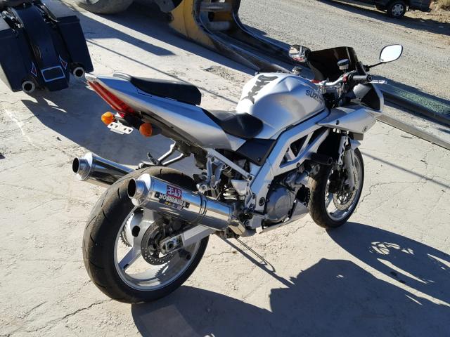 JS1VT54A832103487 - 2003 SUZUKI SV1000 SK3 SILVER photo 4