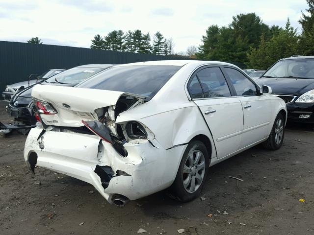 KNAGE124X65022067 - 2006 KIA OPTIMA LX WHITE photo 4