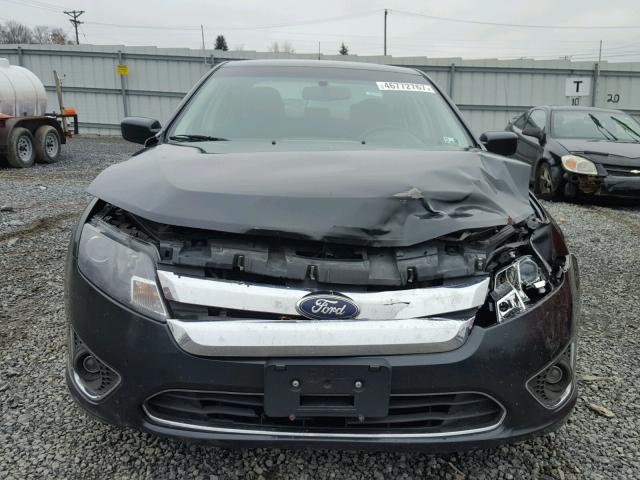 3FADP0L35AR331540 - 2010 FORD FUSION HYB BLACK photo 9