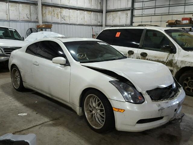 JNKCV54E15M400150 - 2005 INFINITI G35 WHITE photo 1