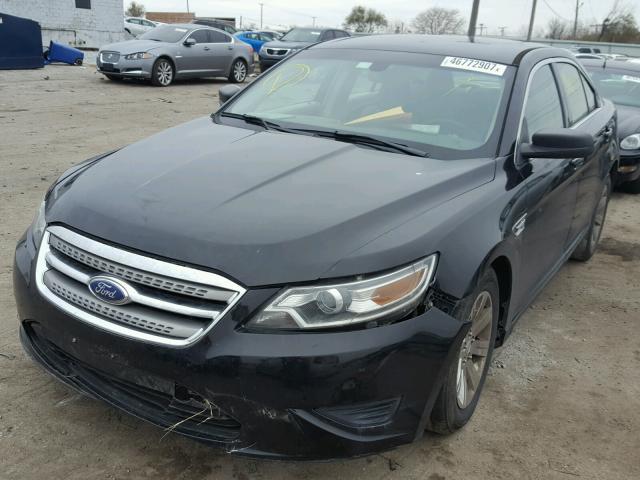 1FAHP2DW6CG122176 - 2012 FORD TAURUS SE BLACK photo 2