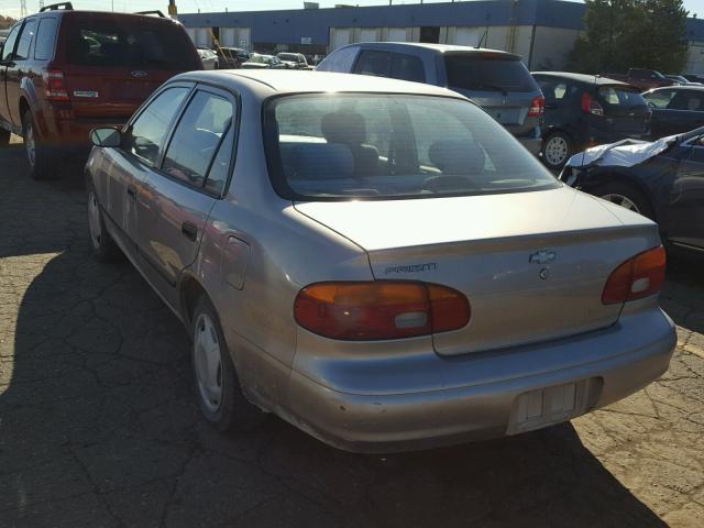 1Y1SK528XWZ425891 - 1998 CHEVROLET GEO PRIZM TAN photo 3