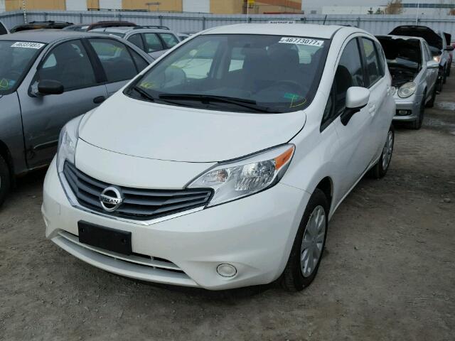 3N1CE2CP3FL414519 - 2015 NISSAN VERSA NOTE WHITE photo 2