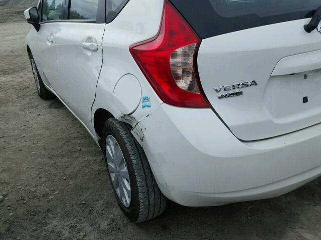 3N1CE2CP3FL414519 - 2015 NISSAN VERSA NOTE WHITE photo 9