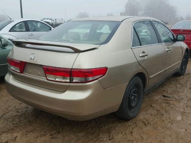 1HGCM56384A160757 - 2004 HONDA ACCORD GOLD photo 4