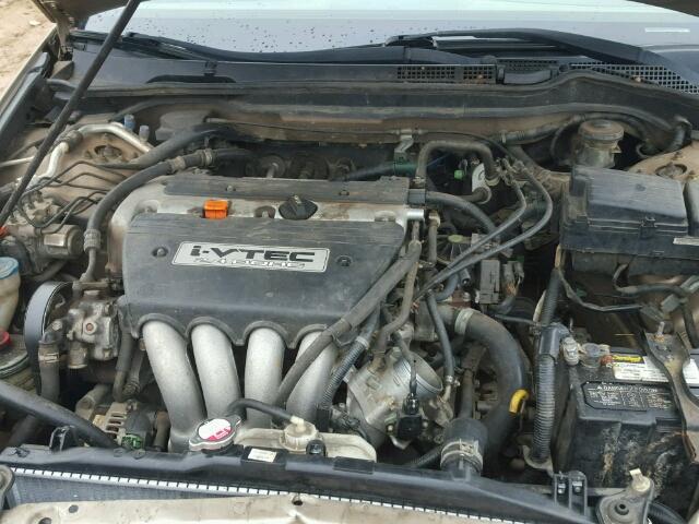 1HGCM56384A160757 - 2004 HONDA ACCORD GOLD photo 7