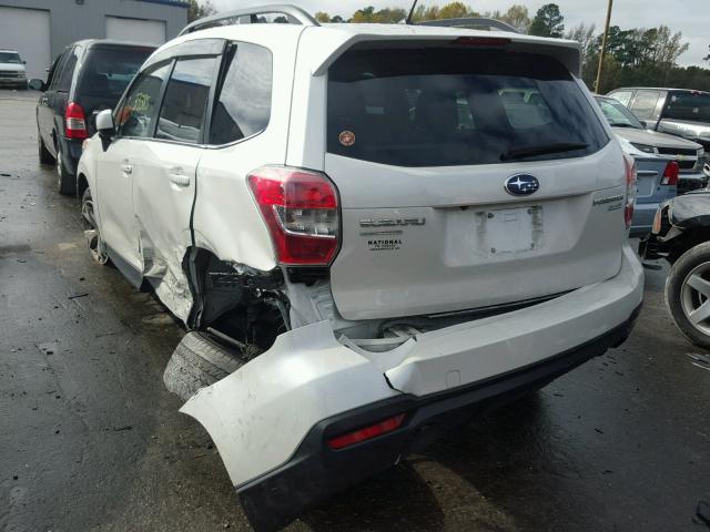 JF2SJAHC9FH583772 - 2015 SUBARU FORESTER 2 WHITE photo 3