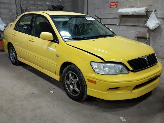 JA3AJ86E62U005006 - 2002 MITSUBISHI LANCER YELLOW photo 1