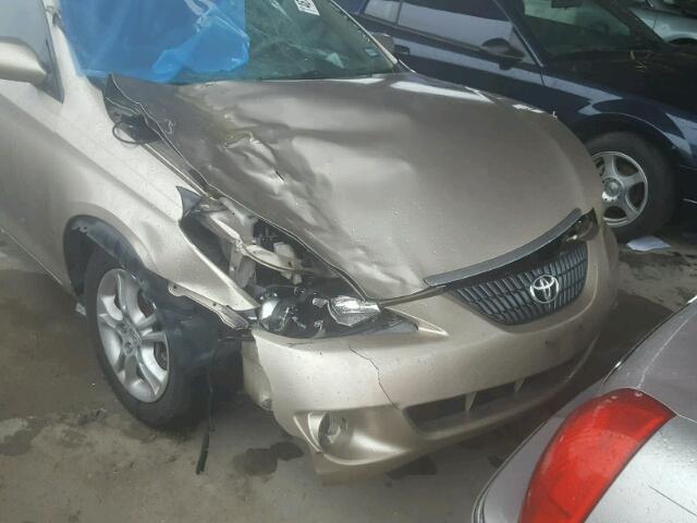 4T1CE38PX4U804544 - 2004 TOYOTA CAMRY SOLA TAN photo 9