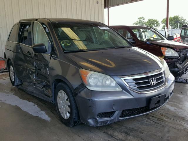 5FNRL3H27AB109712 - 2010 HONDA ODYSSEY LX CHARCOAL photo 1