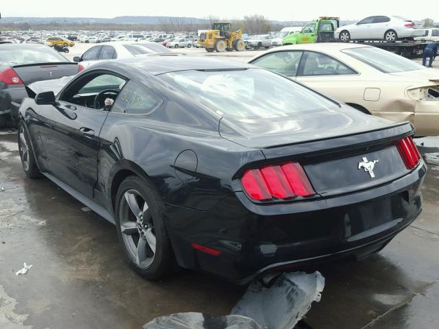 1FA6P8AMXG5286061 - 2016 FORD MUSTANG BLACK photo 3