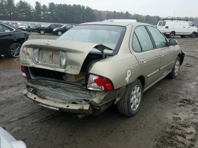 3N1CB51D6YL004125 - 2000 NISSAN SENTRA BAS TAN photo 4