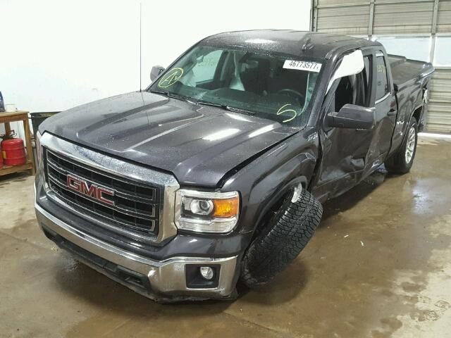 1GTV2UEH8FZ429915 - 2015 GMC SIERRA K15 GRAY photo 2