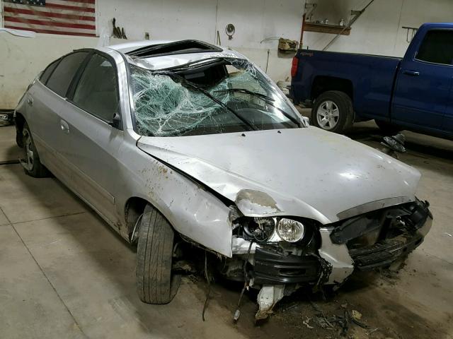 KMHDN46D96U274945 - 2006 HYUNDAI ELANTRA GL SILVER photo 1