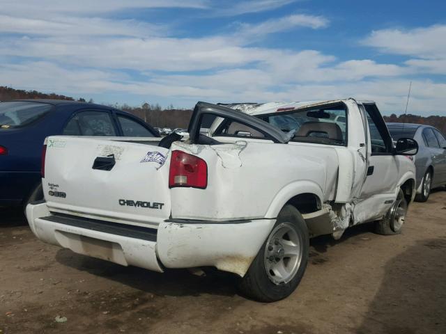 1GCCS1445V8209513 - 1997 CHEVROLET S TRUCK S1 WHITE photo 4