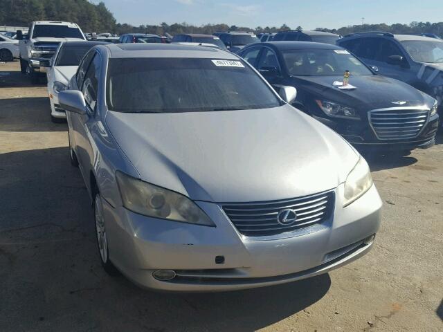 JTHBJ46G972117039 - 2007 LEXUS ES 350 SILVER photo 9