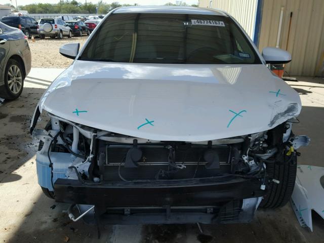 4T1BD1FK6CU008074 - 2012 TOYOTA CAMRY HYBR WHITE photo 9