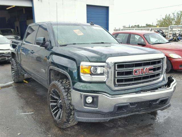 3GTP1UEC6FG279139 - 2015 GMC SIERRA C15 GREEN photo 1