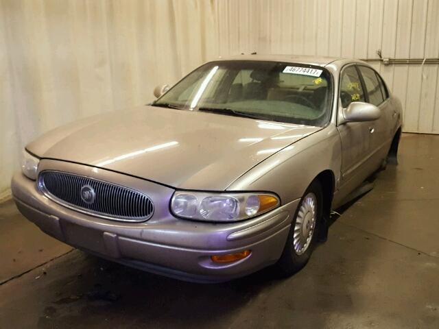 1G4HR54K01U144624 - 2001 BUICK LESABRE LI TAN photo 2