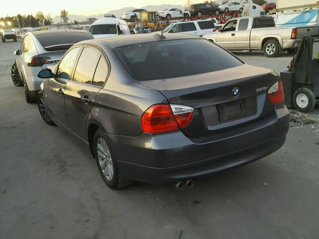 WBAVC535X7FZ72582 - 2007 BMW 328 I SULE GRAY photo 3