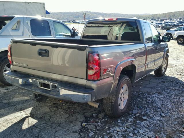 1GCEK19BX6Z103408 - 2006 CHEVROLET SILVERADO GRAY photo 4