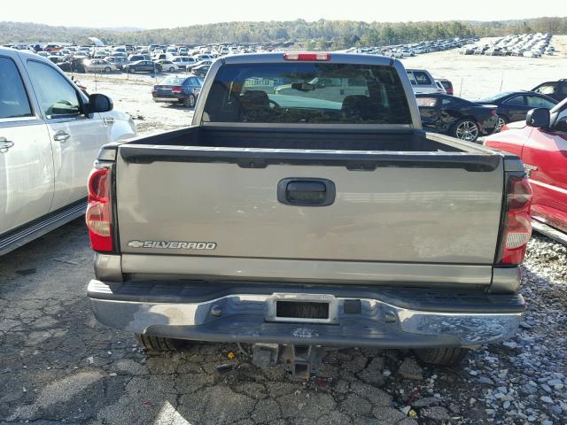 1GCEK19BX6Z103408 - 2006 CHEVROLET SILVERADO GRAY photo 6