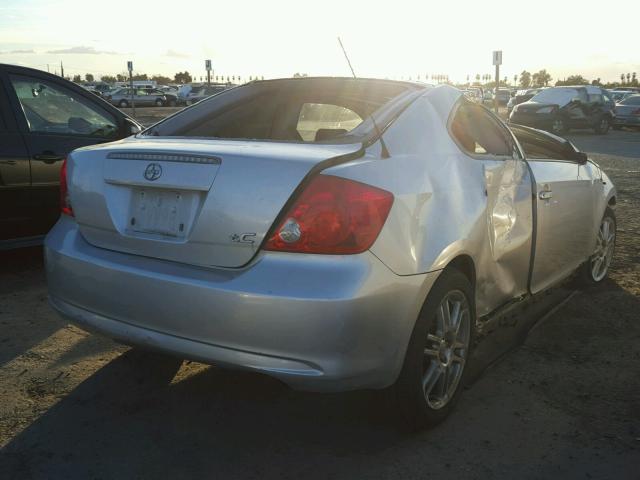 JTKDE177260074291 - 2006 TOYOTA SCION TC SILVER photo 4