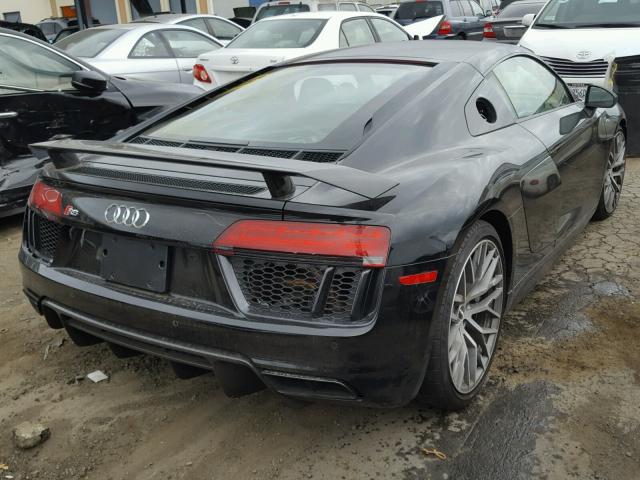 WUAKBAFX1H7901851 - 2017 AUDI R8 5.2 PLU BLACK photo 4