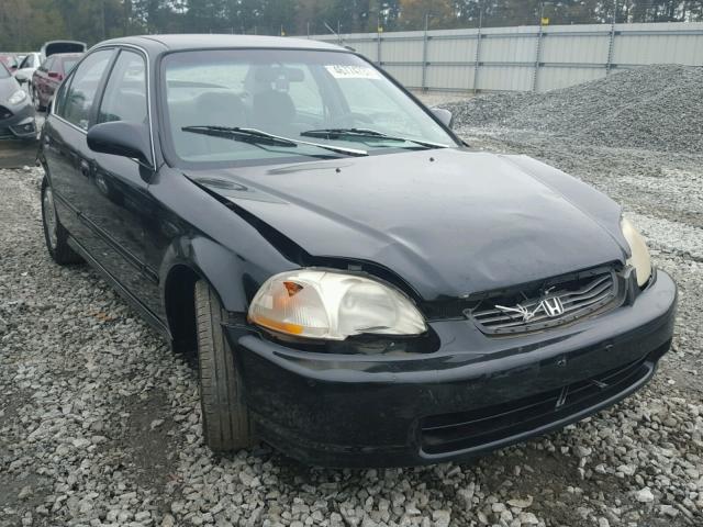 2HGEJ6674VH516750 - 1997 HONDA CIVIC LX BLACK photo 1