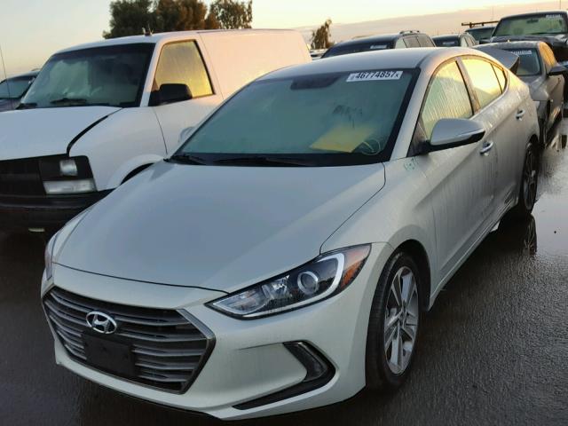 5NPD84LF4HH057334 - 2017 HYUNDAI ELANTRA SE BEIGE photo 2