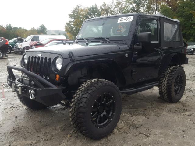 1C4AJWAG6DL626754 - 2013 JEEP WRANGLER S 黑色 照片 2